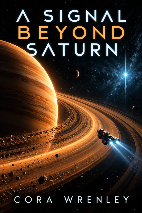 A Signal Beyond Saturn by Cora Wrenley, book cover