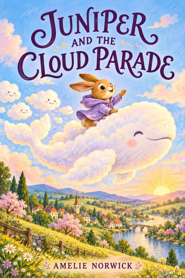 Juniper and the Cloud Parade by Amelie Norwick, book cover