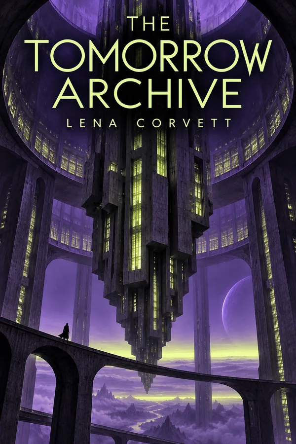 The Tomorrow Archive by Lena Corvett, book cover
